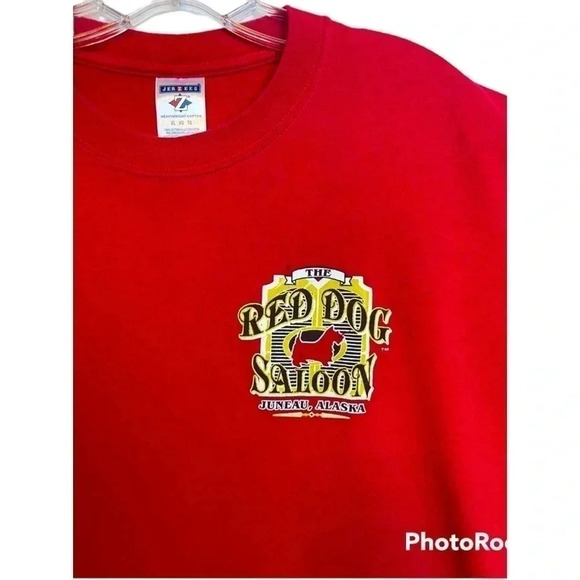 RED Dog Saloon T-shirt from Juneau, Alaska. - Picture 3 of 8